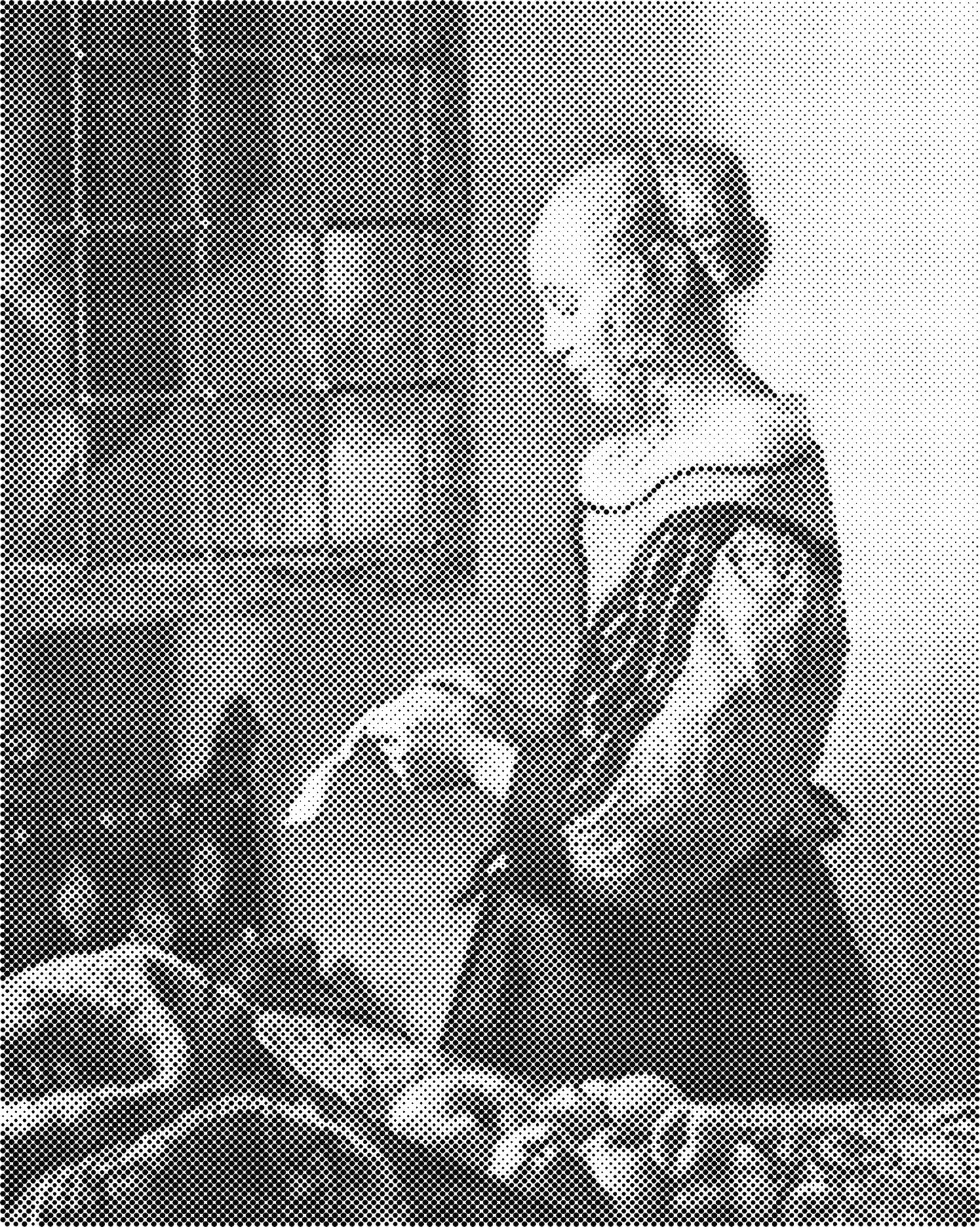 DOT Painting - Bekende Schilderijen in Één Kleur