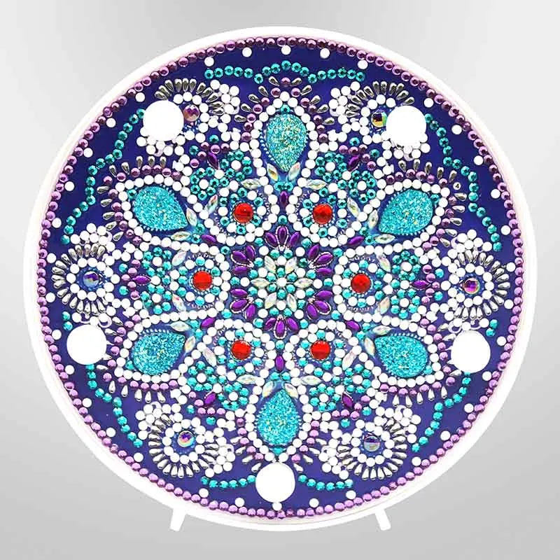 Diamond Painting Lamp Mandala Landschap