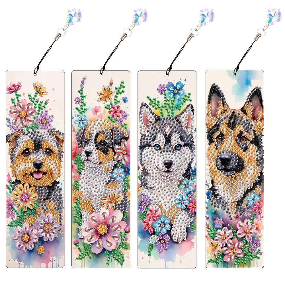 Diamond Painting Boekenlegger Set met Hanger -