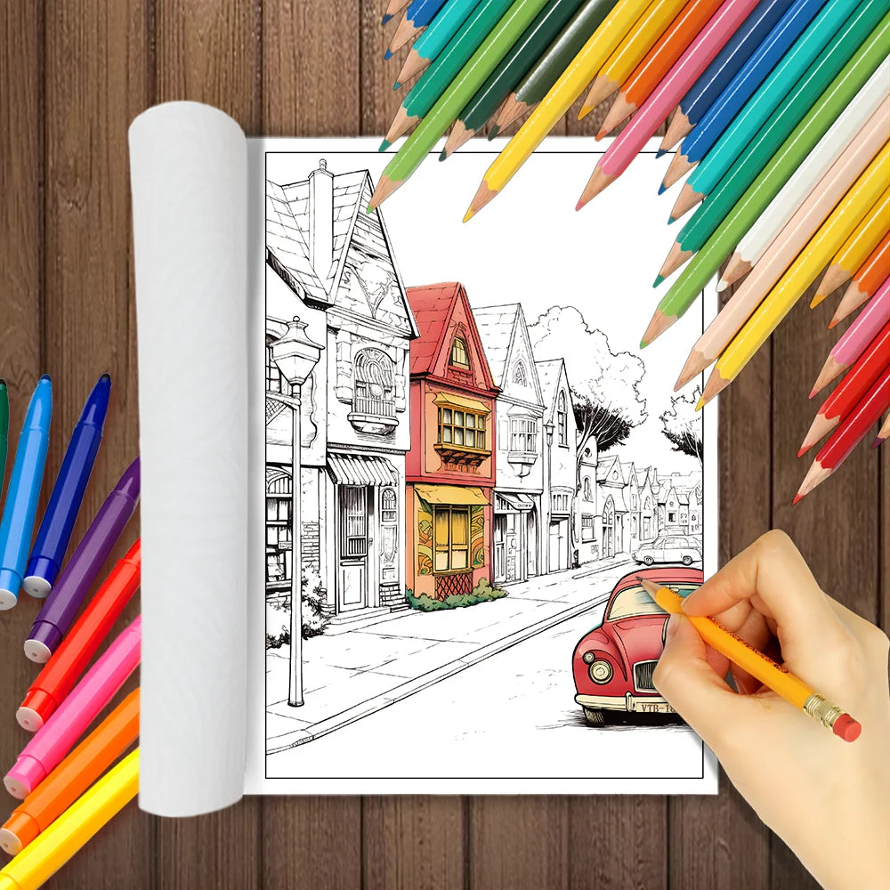 Kleurboek voor volwassenen met retro designs en 30 unieke patronen