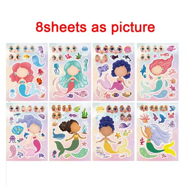 Sticker pret – Maakplezier met puzzel sticker set voor kinderen - 005