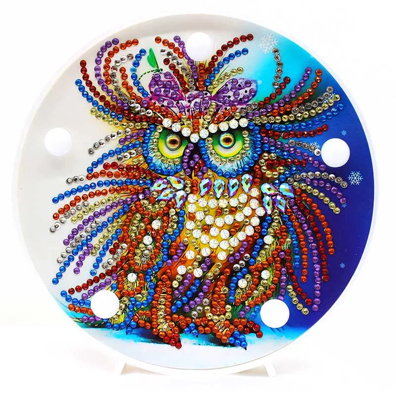 Diamond Painting Lamp Mandala Landschap