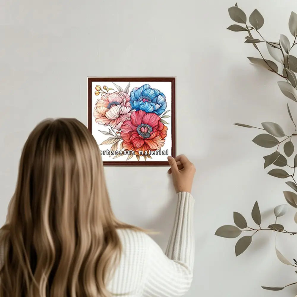 Kleurboek voor volwassenen met bloemen – 30 vellen dik papier