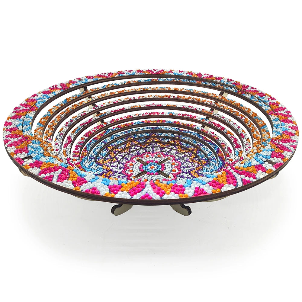 Diamond Painting Fruitschaal Mandala Decoratief Bord Keuken
