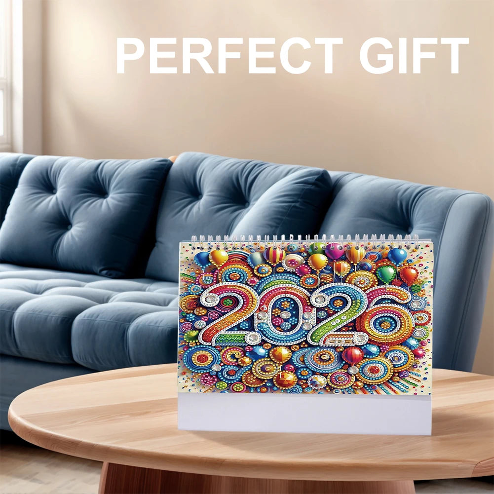 Diamond Painting Kalender bureau decoratie en cadeau idee
