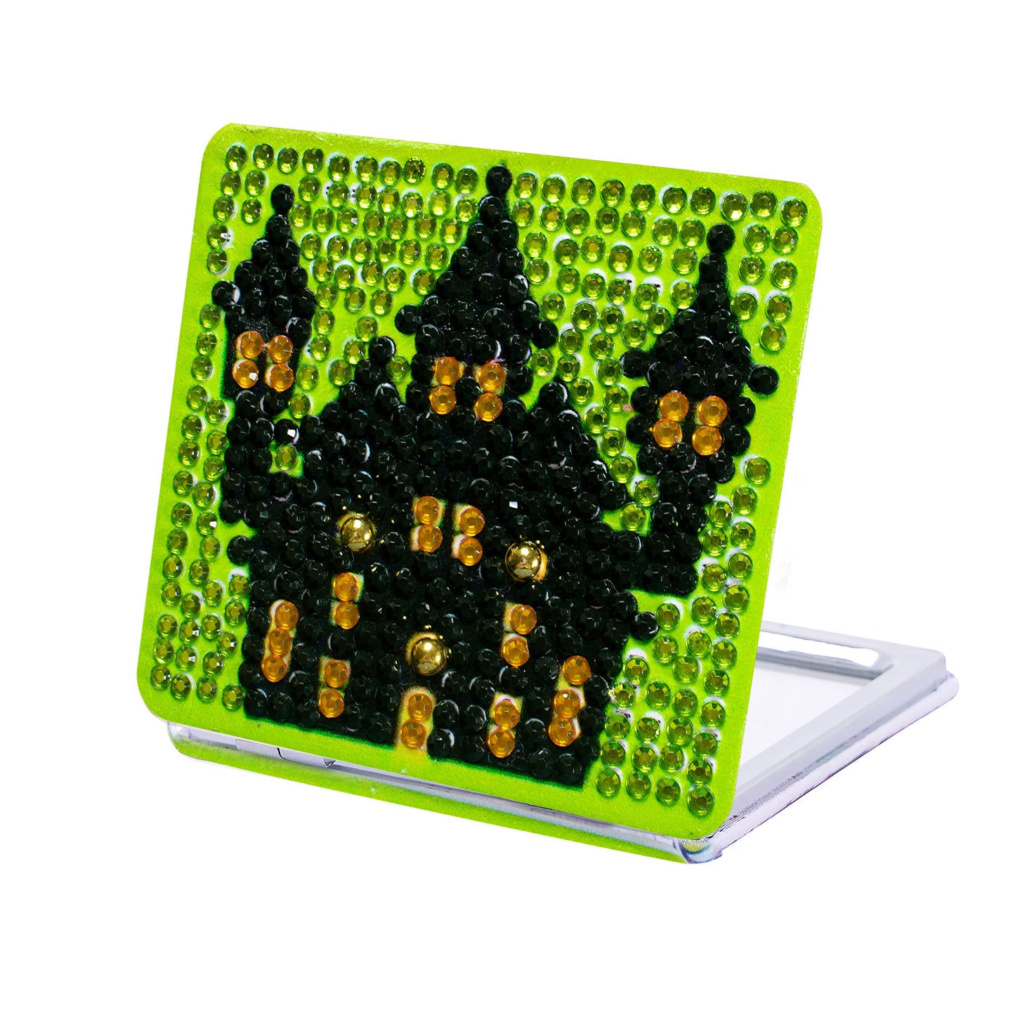 Diamond Painting Make-up spiegel Halloween Compact - 4 Stijlen, Opvouwbaar en Draagbaar