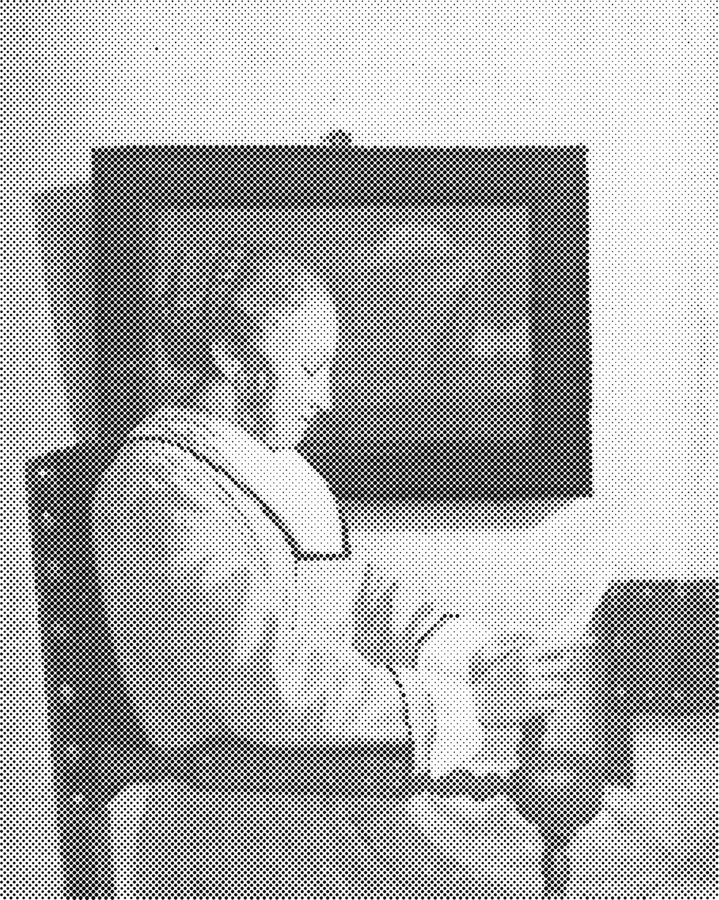 DOT Painting - Bekende Schilderijen in Één Kleur