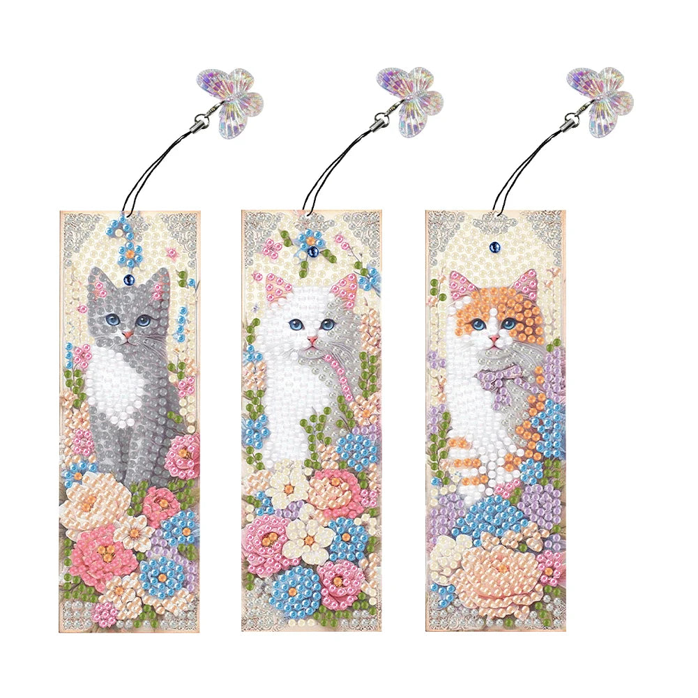 Diamond Painting Boekenlegger Vlinder Bladmuziek Set voor Creatieve Leesliefhebbers