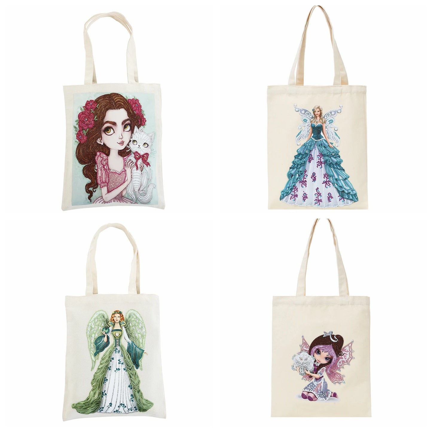 Diamond Painting Shopper Engel