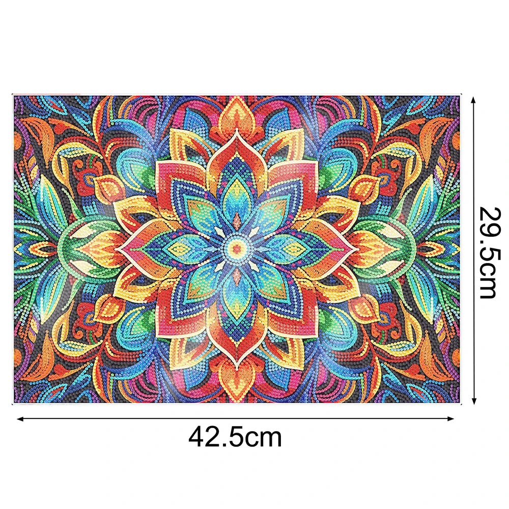 Diamond Painting Placemat Mandala – Hittebestendige Antislip Onderlegger