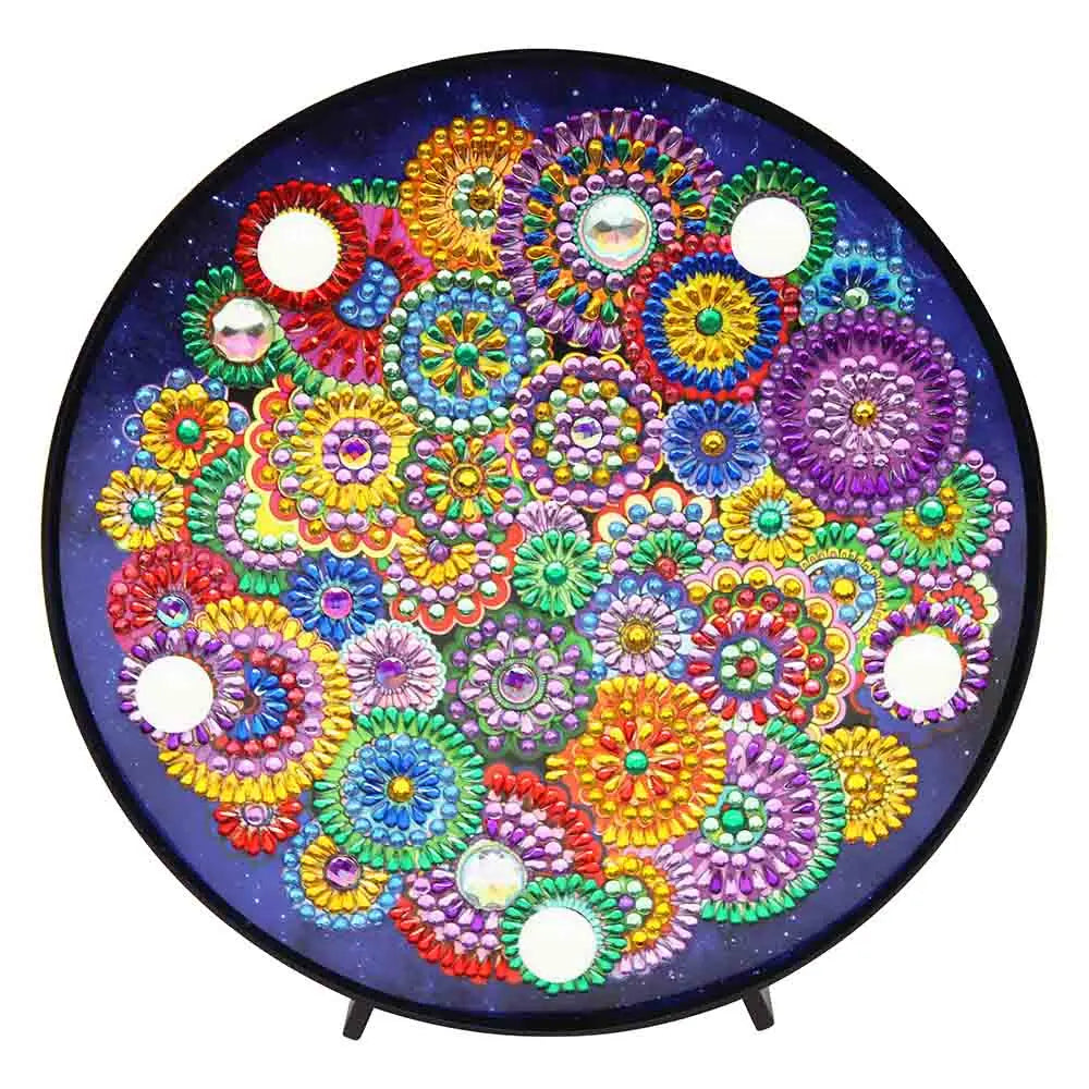 Diamond Painting Lamp Mandala Landschap