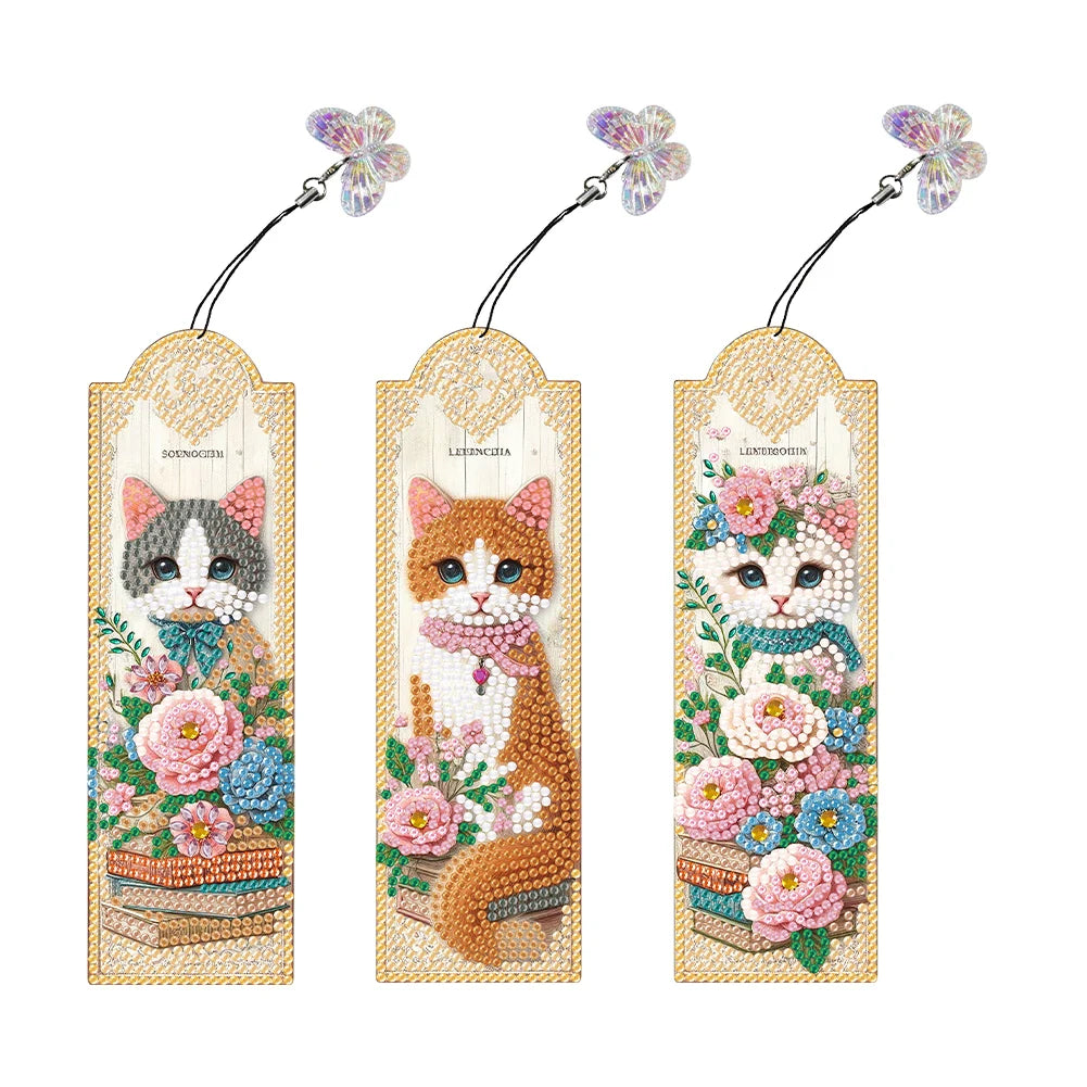 Diamond Painting Boekenlegger Vlinder Bladmuziek Set voor Creatieve Leesliefhebbers