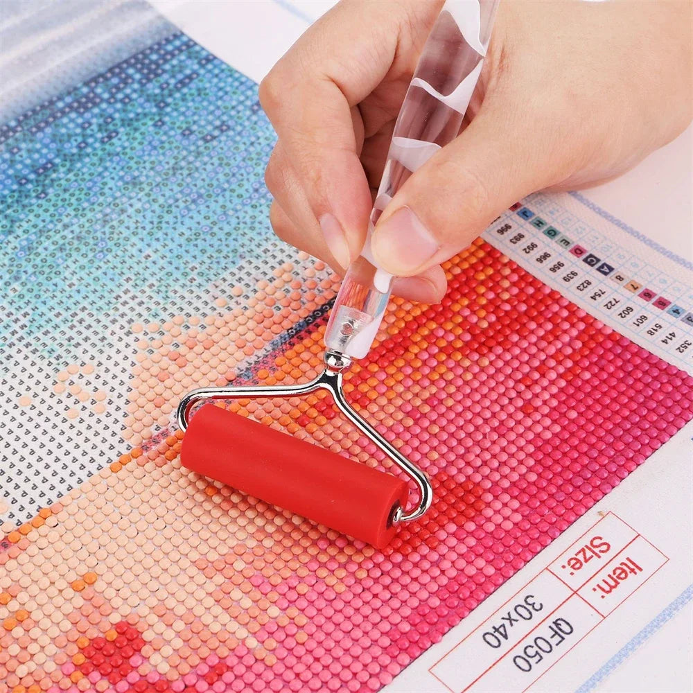 Diamond Painting Pen met roller en metalen tips