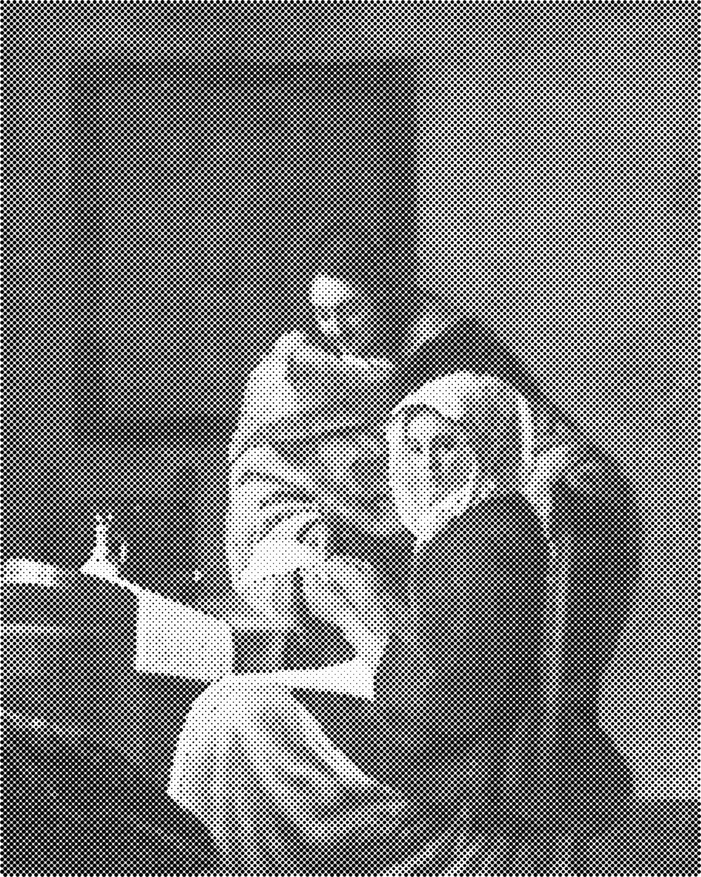 DOT Painting - Bekende Schilderijen in Één Kleur