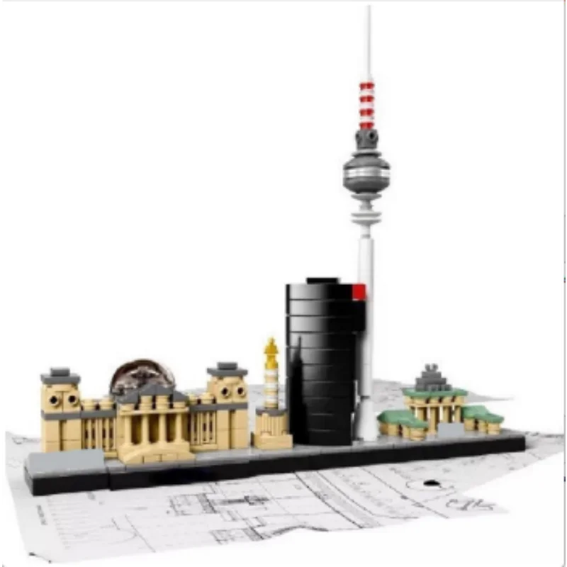 Bouwpakket Urban Architectuur – Creatief Modelbouw Speelplezier - Berlijn