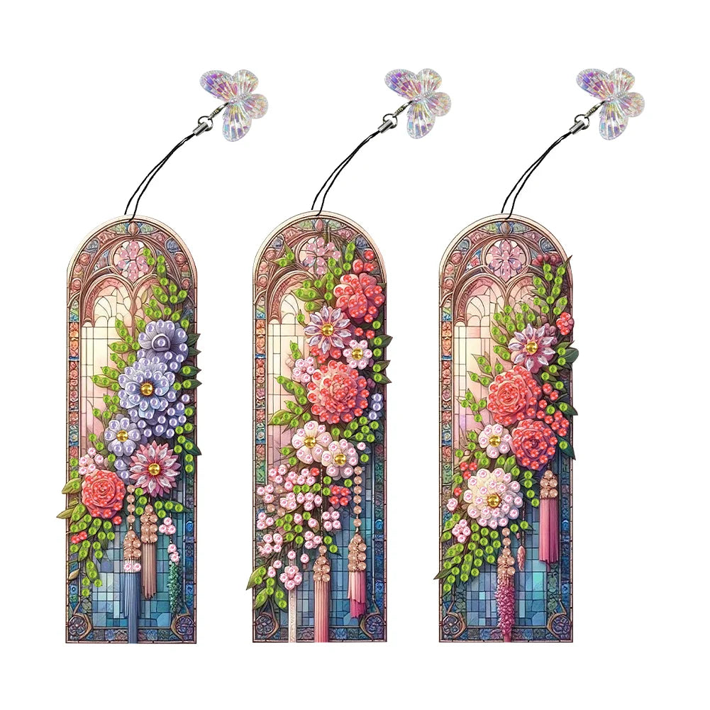 Diamond Painting Boekenlegger Set met Hanger -