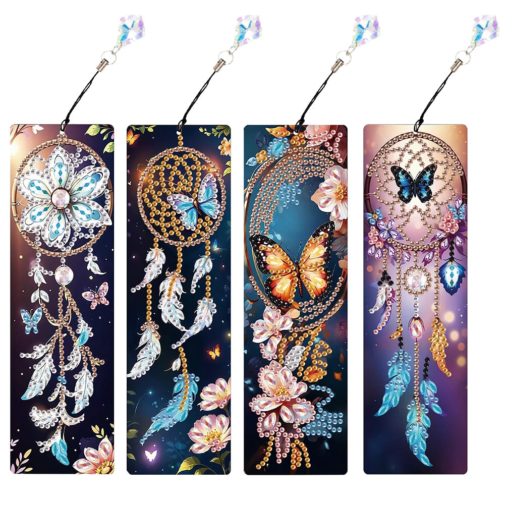 Diamond Painting Boekenlegger Set met Hanger -