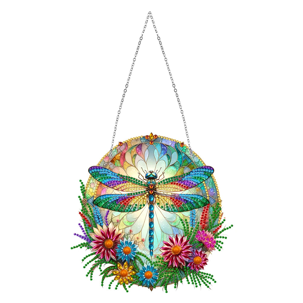 Diamond Painting Hangend ornament – Zonvanger Kristalsteentjes - KJ0110