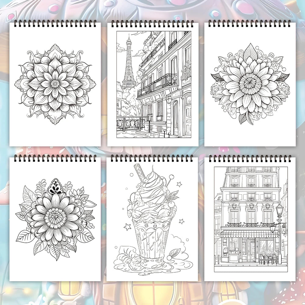 Kleurboek voor volwassenen – 30 unieke patronen ter ontspanning