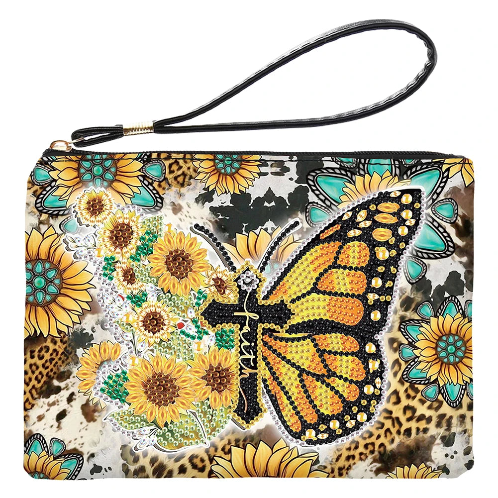 Diamond Painting Etui - Cartoon Design met Speciale Vorm Steentjes