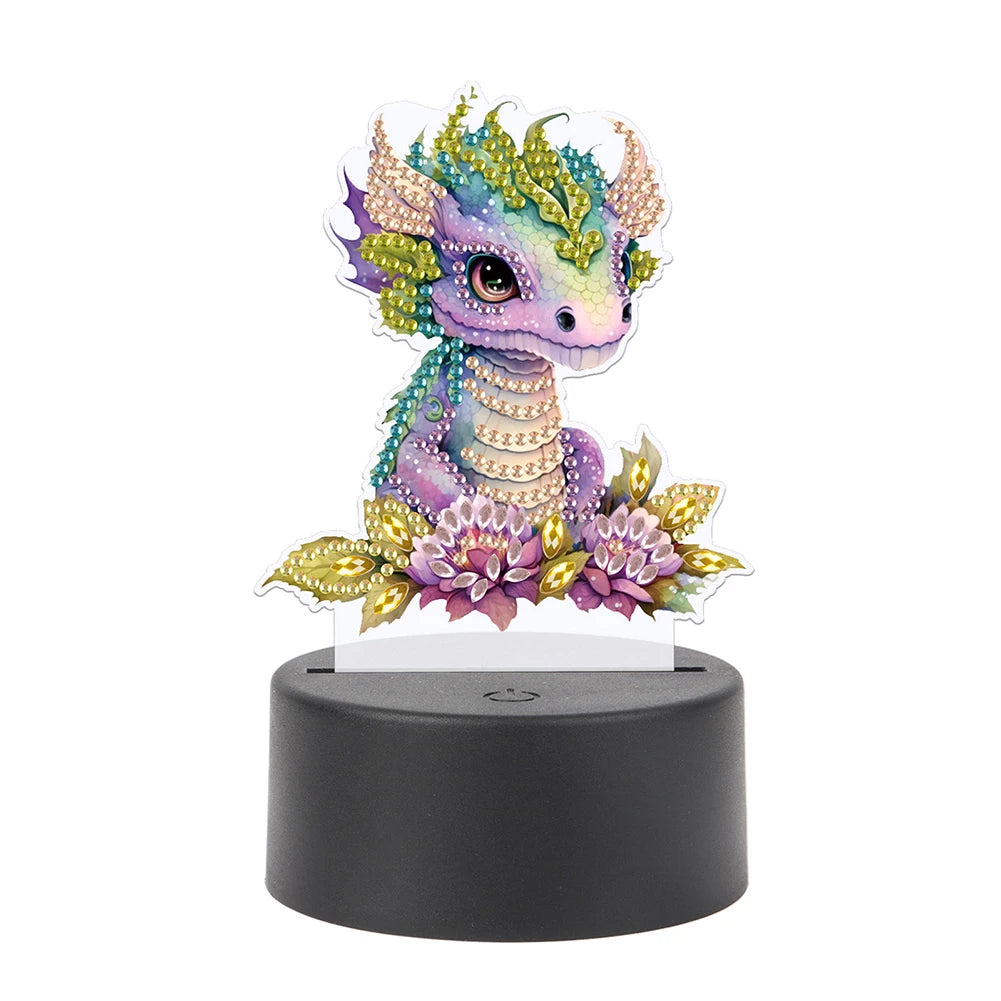 Diamond Painting Lamp Dubbelzijdige LED Nachtlamp van Acryl