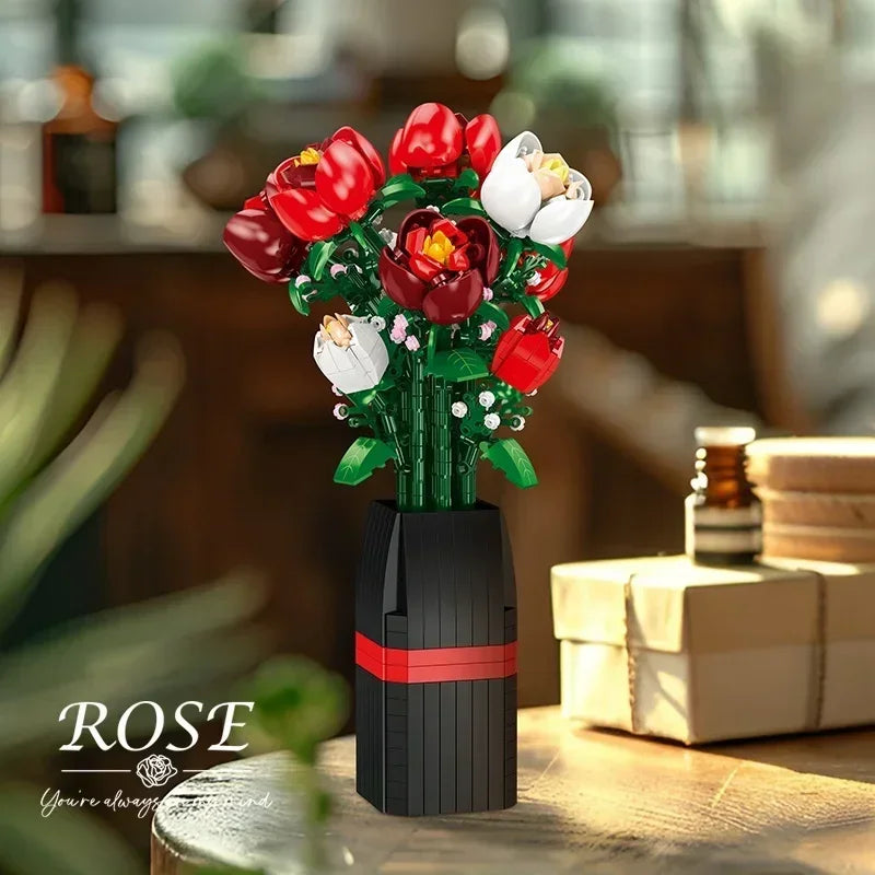 Bouwpakket Epiphyllum Bloem in Pot – Creatieve Decoratie en Geschenkidee