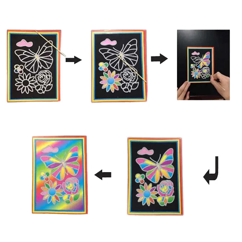 Krastekeningen voor Kinderen – 10 Stuks DIY Creatief Tekenplezier