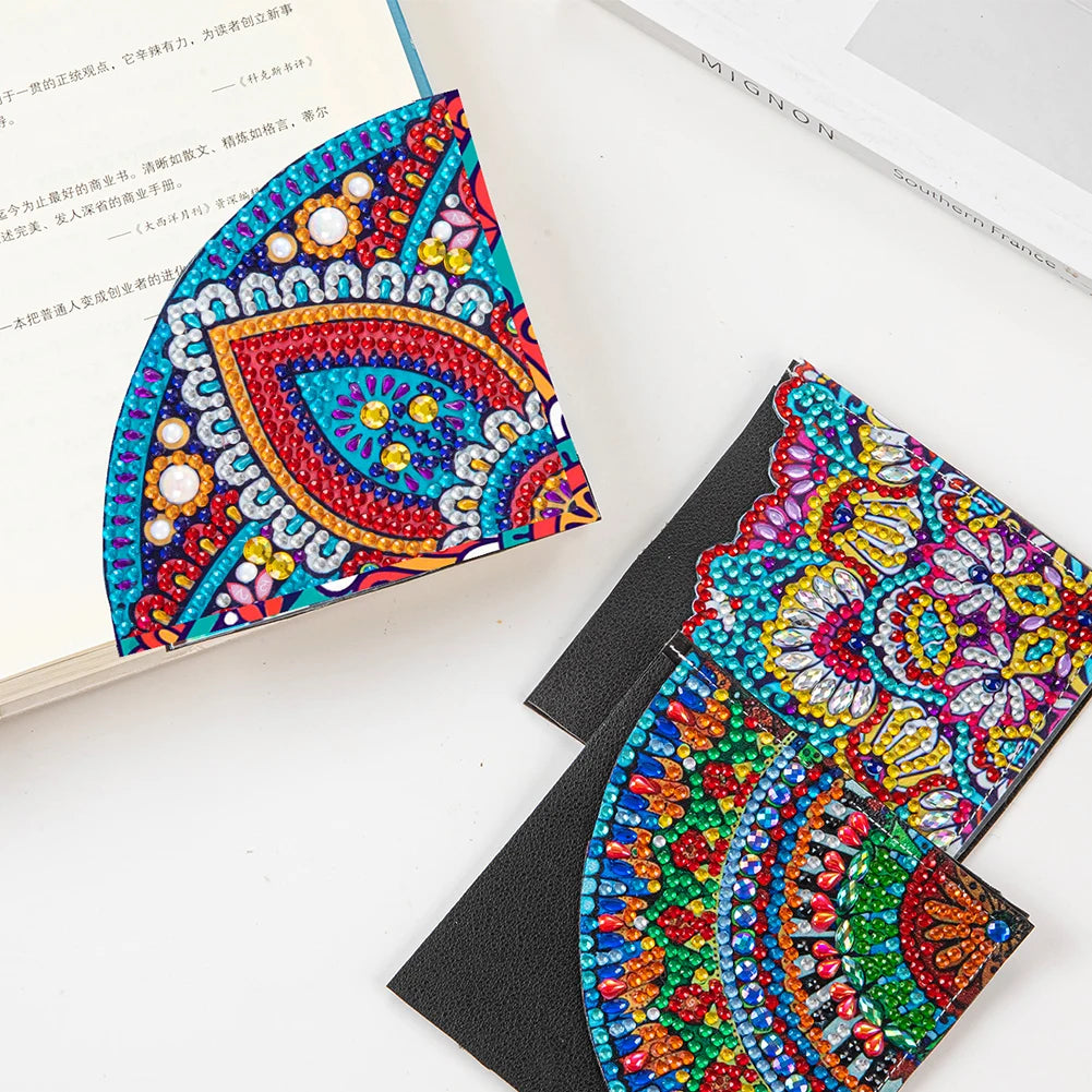 Diamond Painting Boekenlegger Hoekmodel – Kleurvolle Bescherming voor Boeken