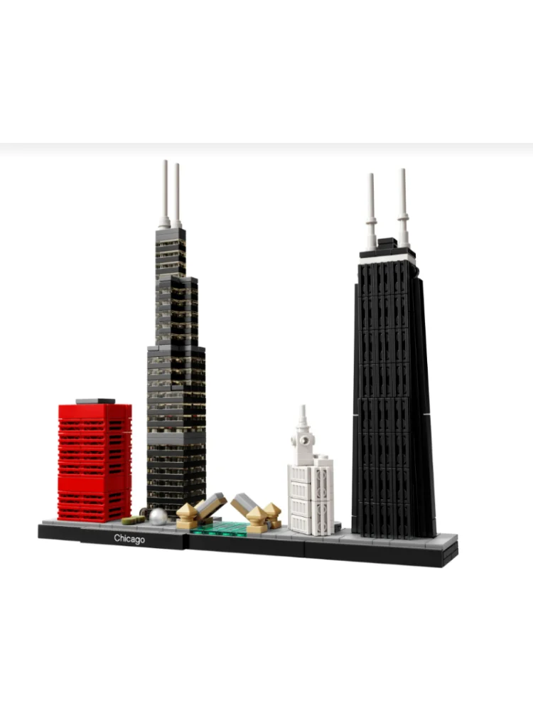 Bouwpakket Urban Architectuur – Creatief Modelbouw Speelplezier - Chicago