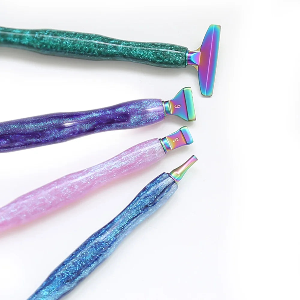 Diamond Painting Pen met opzetstukjes – Resin en metalen punten