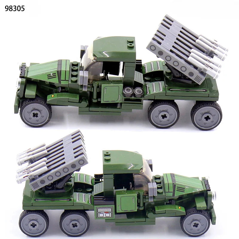 Bouwpakket Militair voertuig – WW2 Stijl - Katyusha launcher