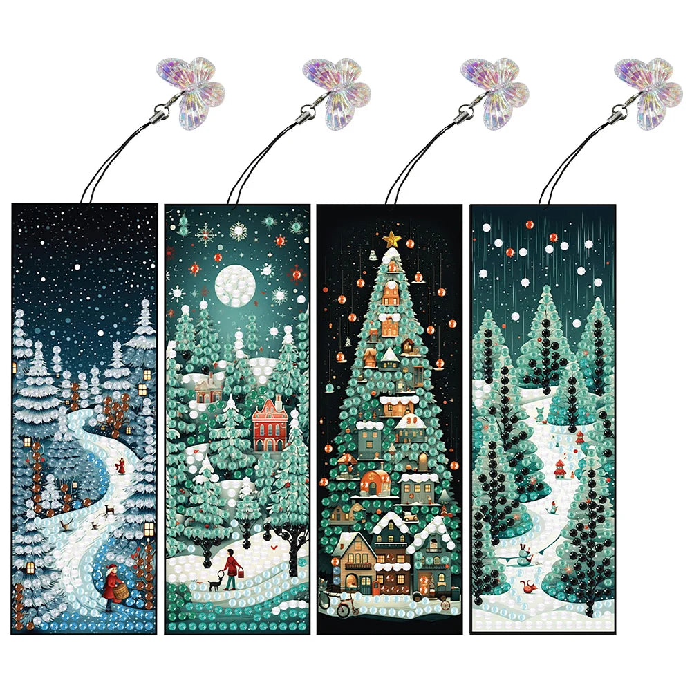 Diamond Painting Boekenlegger Set met Hanger -