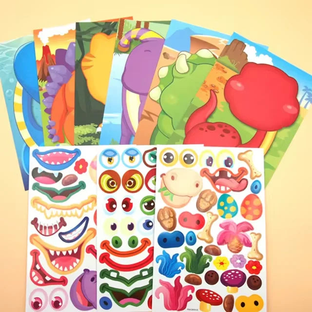 Sticker pret – Maakplezier met puzzel sticker set voor kinderen - 009