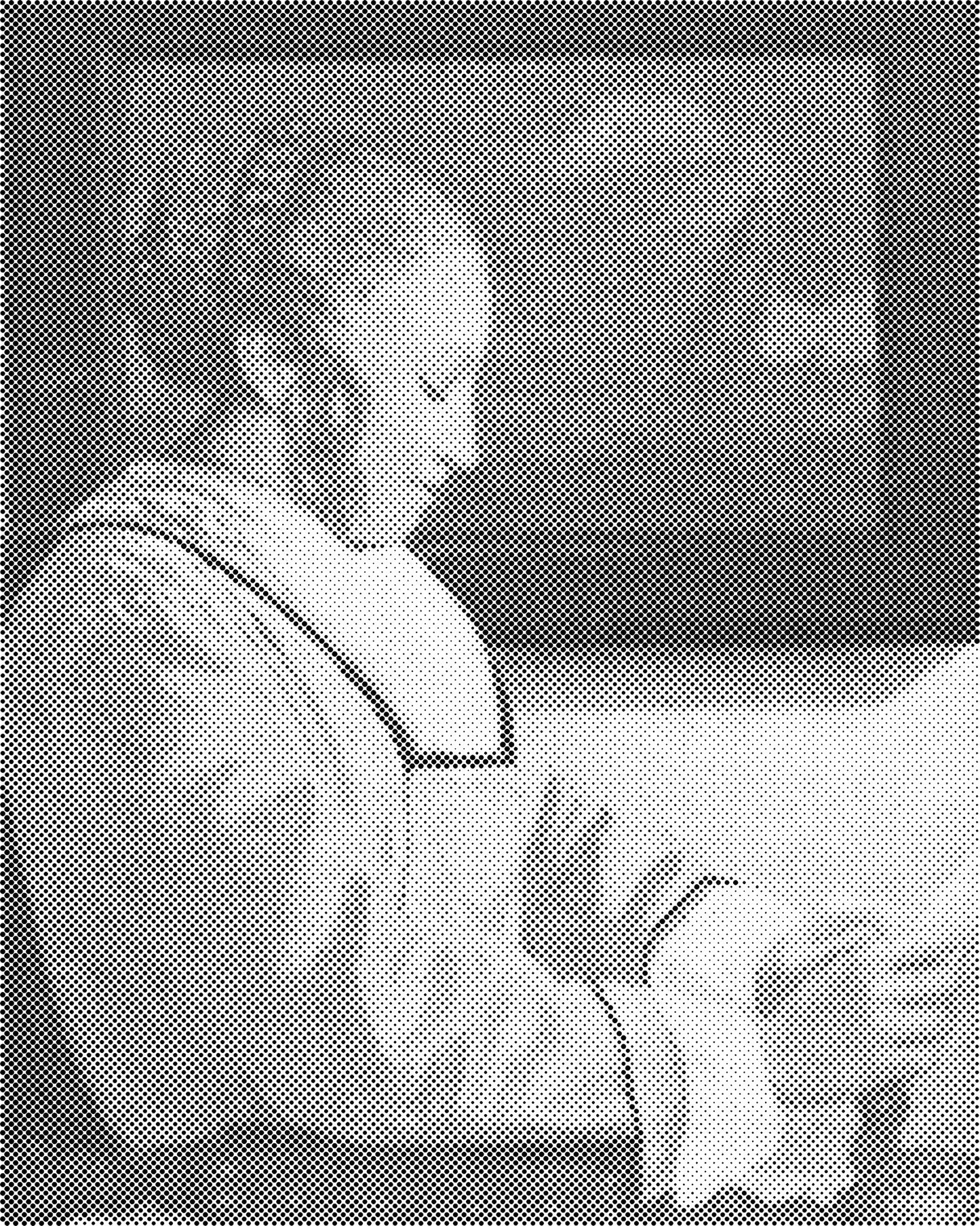 DOT Painting - Bekende Schilderijen in Één Kleur