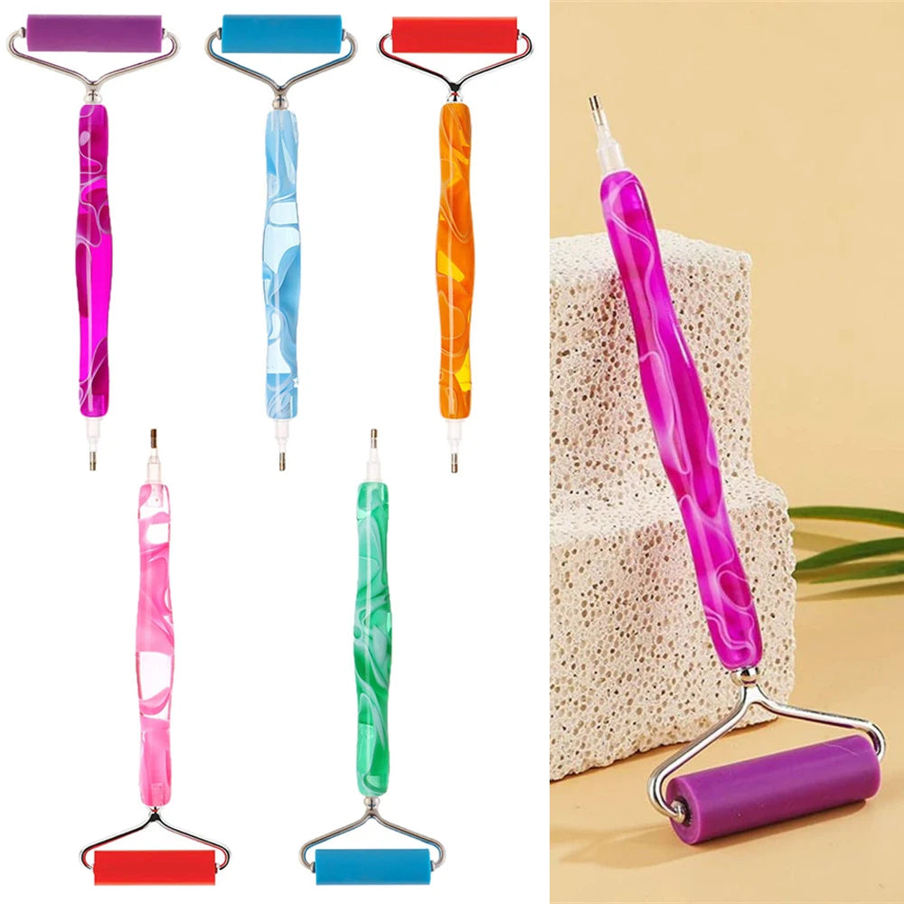 Diamond Painting Pen met roller en metalen tips