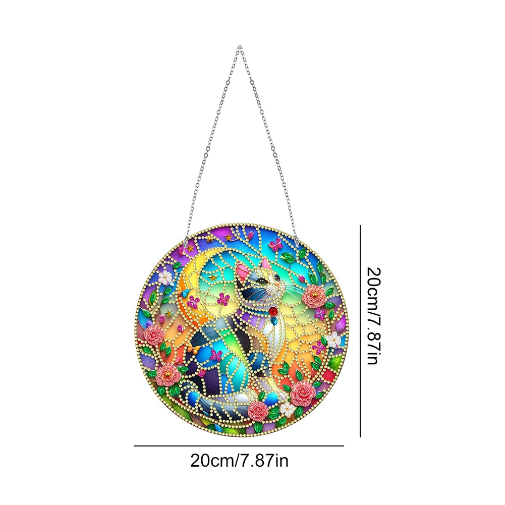 Diamond Painting Hangend ornament – Zonvanger Kristalsteentjes - KJ0105