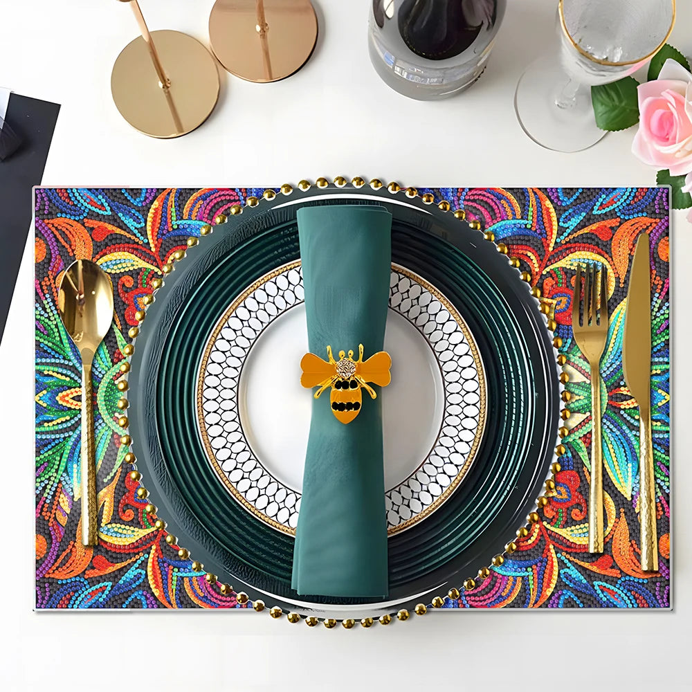 Diamond Painting Placemat Mandala – Hittebestendige Antislip Onderlegger