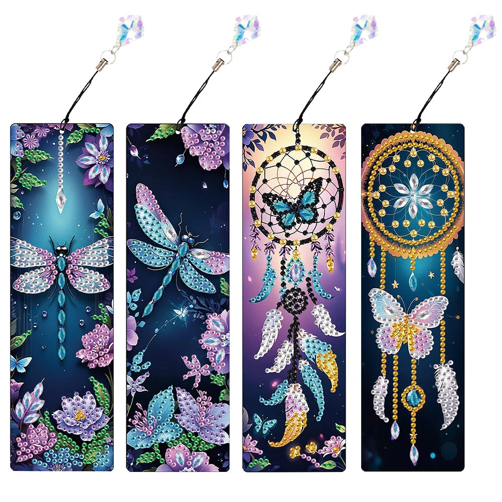 Diamond Painting Boekenlegger Set met Hanger -