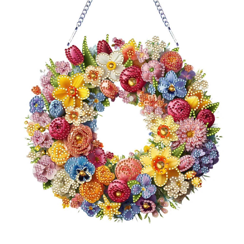 Diamond Painting Hangend ornament Acryl Dieren voor Raam en Tuin - LMT117