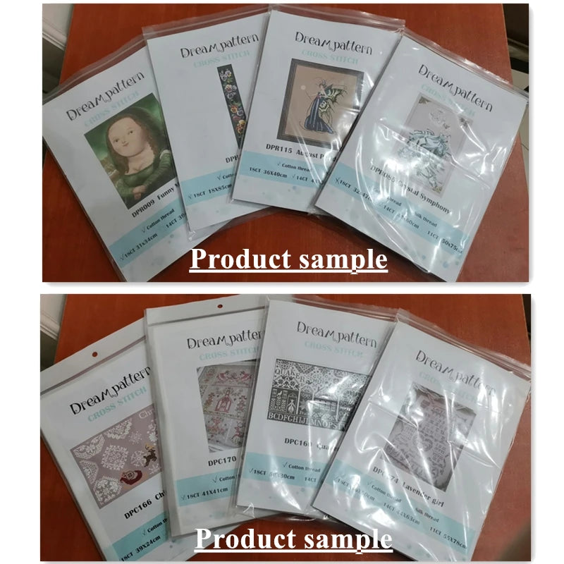 Borduurpakket 47 Cartoon Katten Kruissteek met Telpatroon - 11/14/18ct