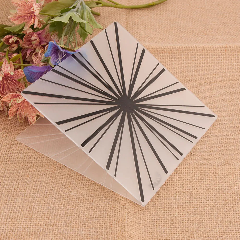 Embossing folder voor kaarten maken & Scrapbook Plakboek patroonmal - EM260