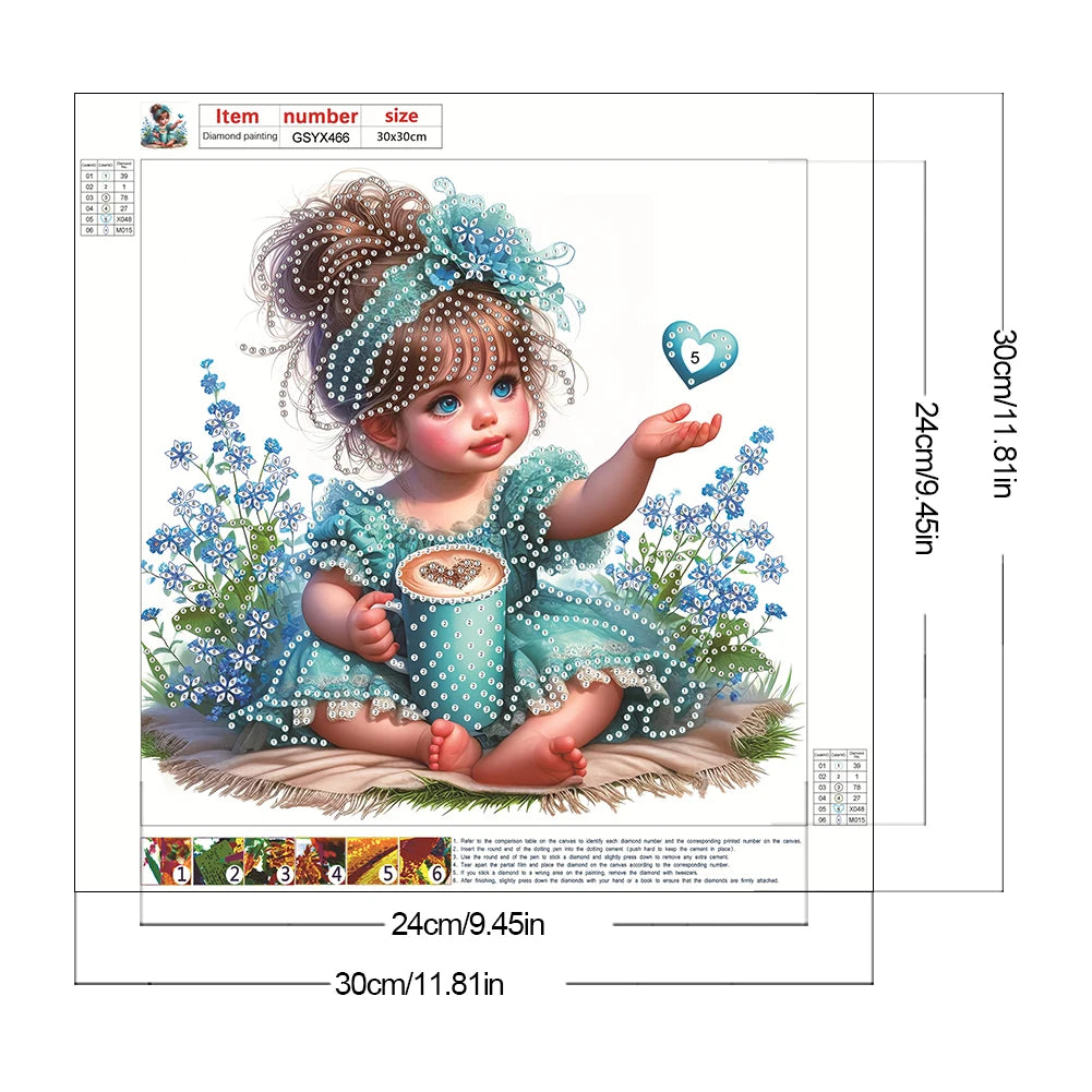 Diamond Painting Special - Decoratie 30x30 cm Speciale Steentjes