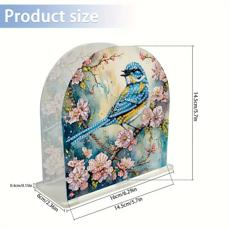 Diamond Painting Servettenhouder - Dubbelzijdig Acryl Standaard