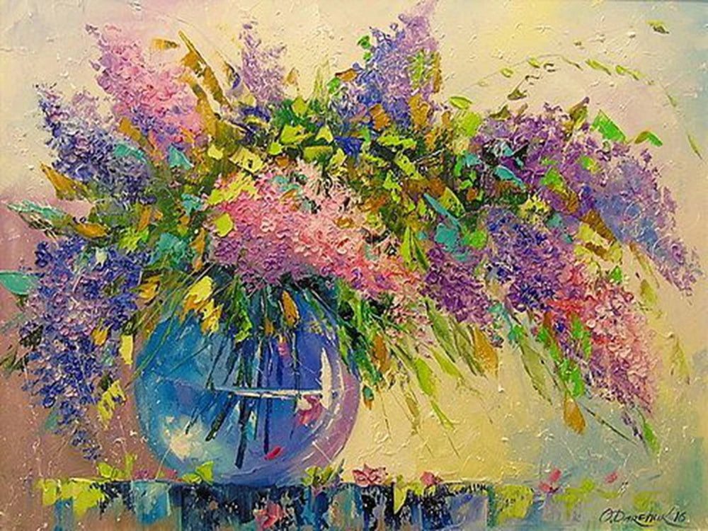 AB Diamond Painting op canvas - Fairy Dust Herfstbos Landschap