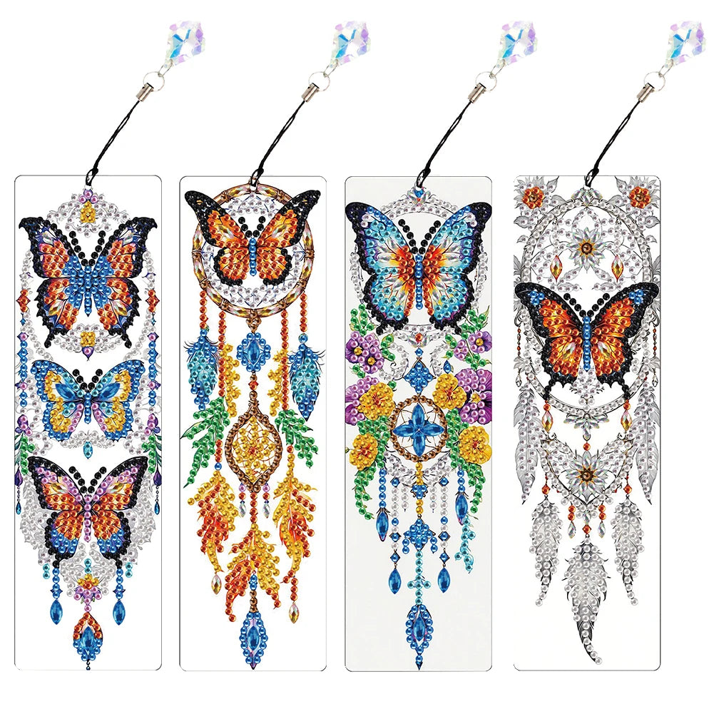 Diamond Painting Boekenlegger Set met Hanger -