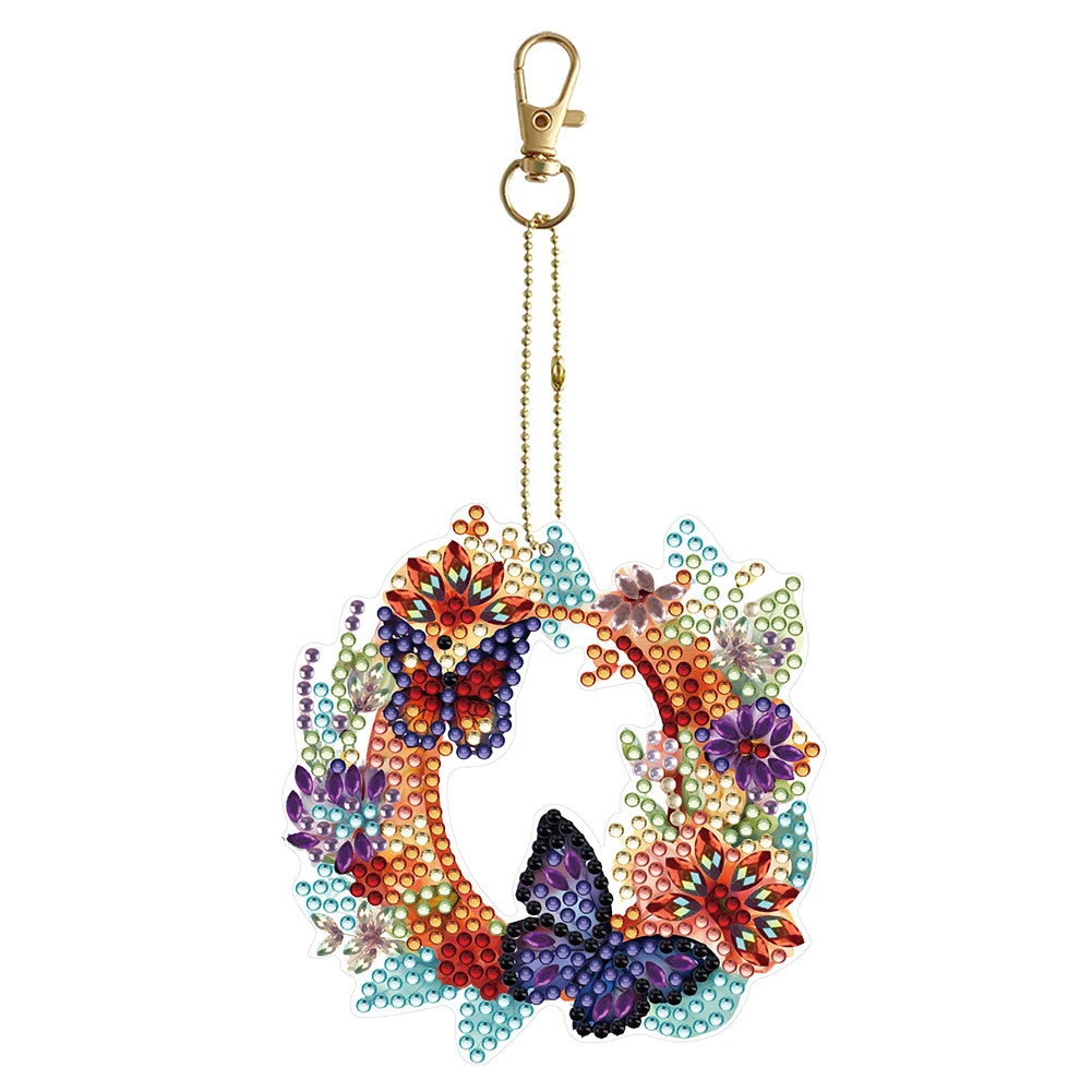 Diamond Painting Sleutelhanger set - Speciale Vorm Letters