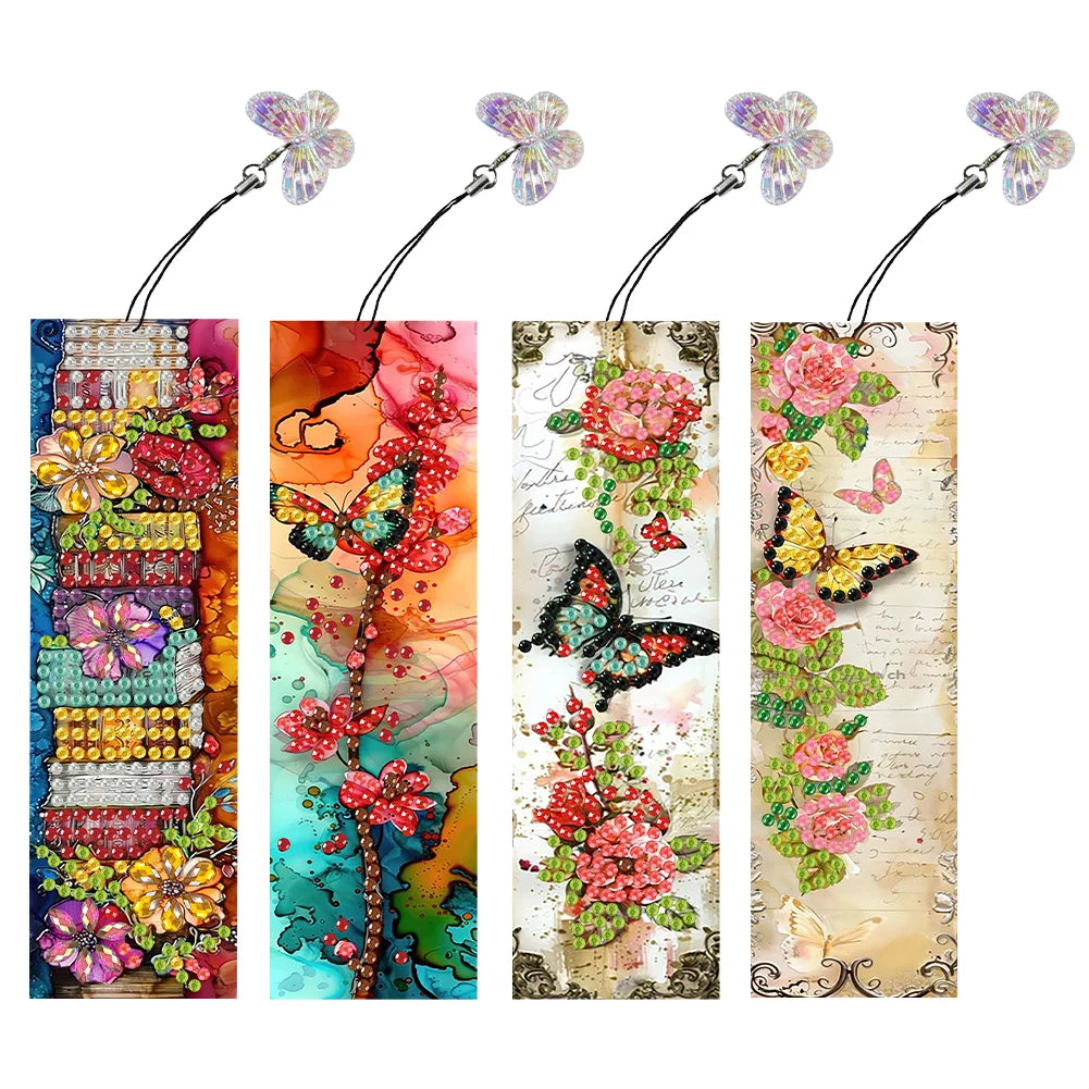 Diamond Painting Boekenlegger Set met Hanger -