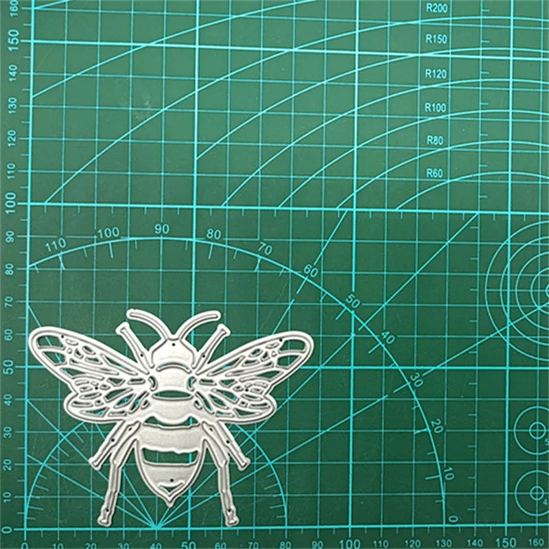 Metalen snijmal Honingbij – Scrapbooking en Kaarten maken (8.5x6.5cm)