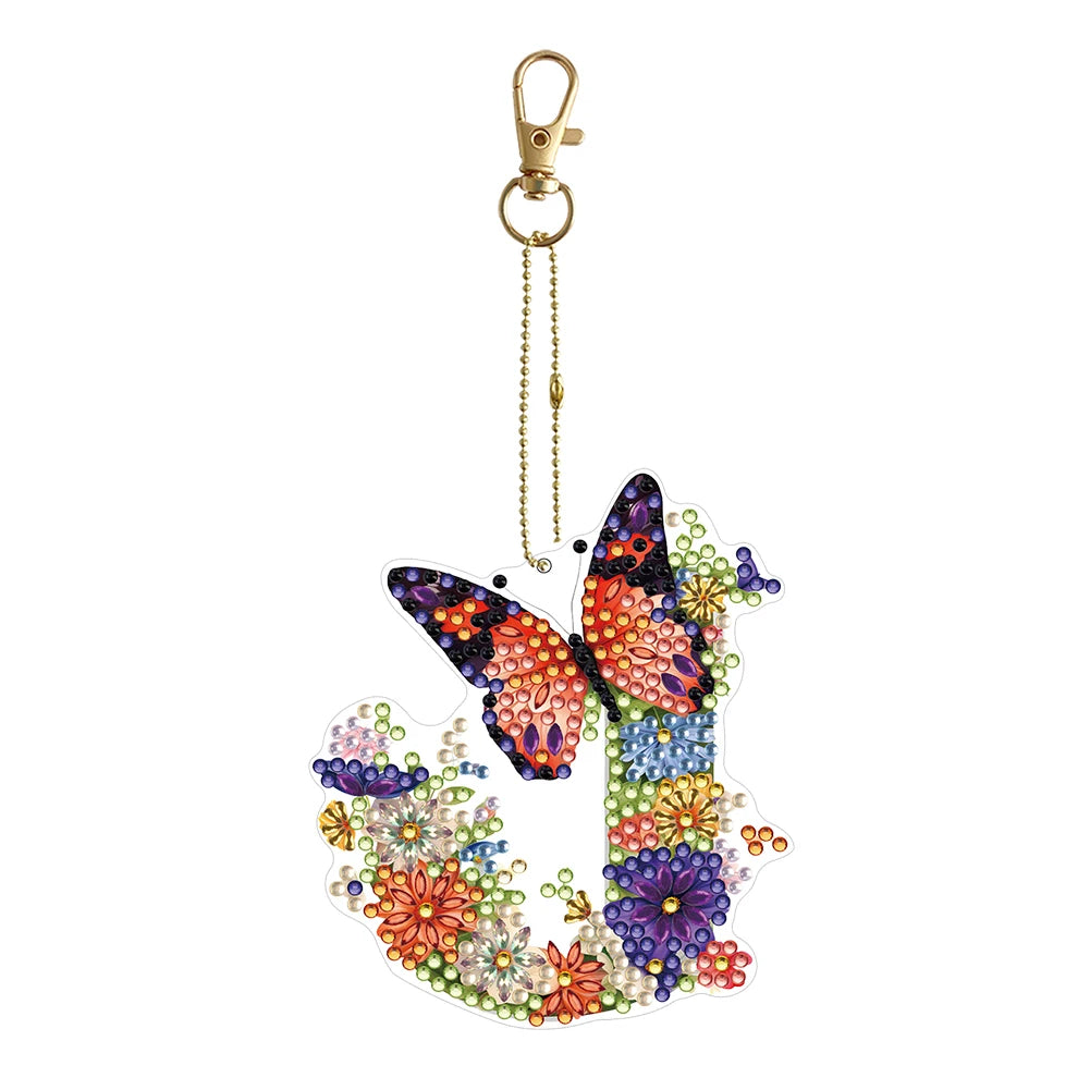 Diamond Painting Sleutelhanger set - Speciale Vorm Letters