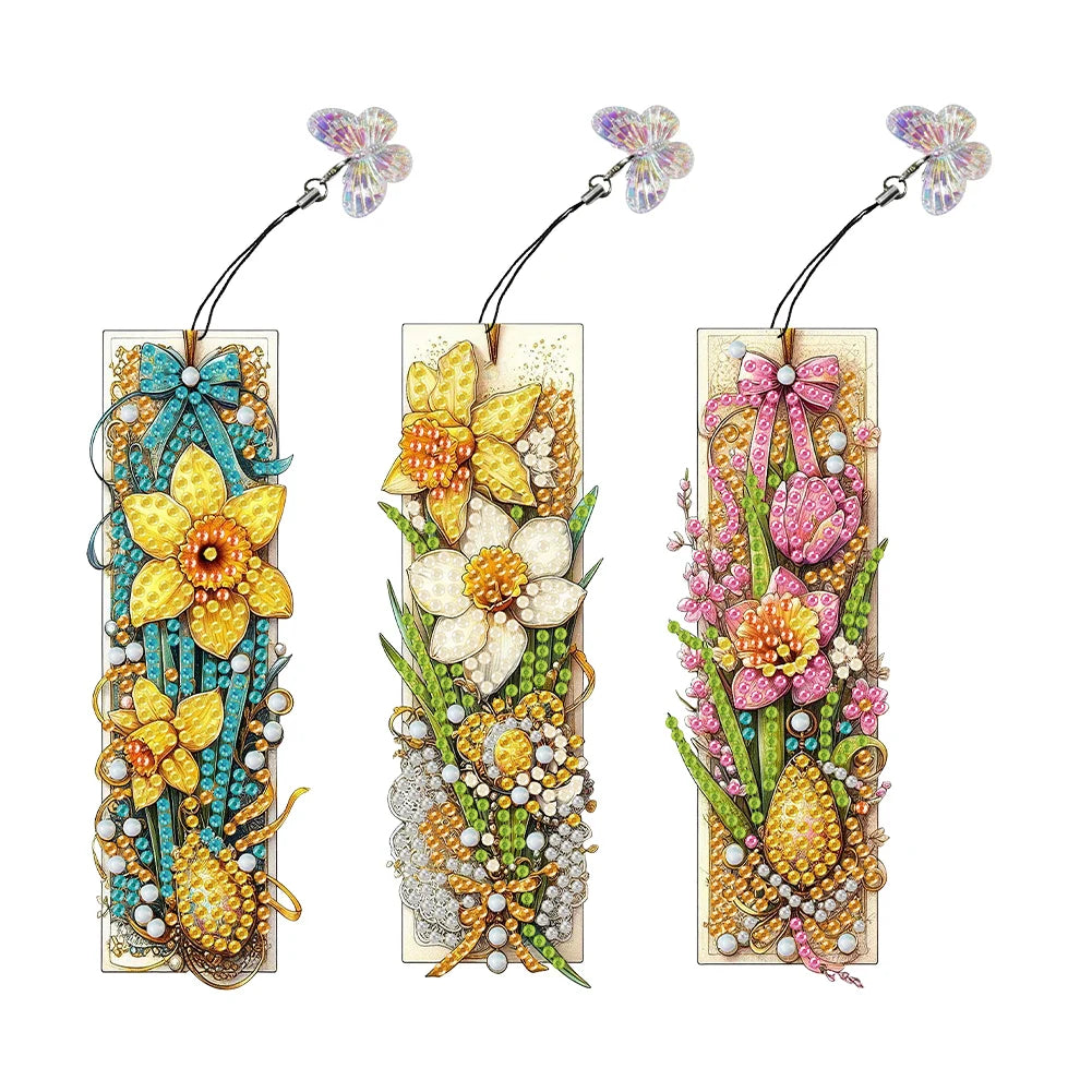 Diamond Painting Boekenlegger Set met Hanger -